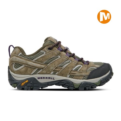 Dámské Trekové Boty Merrell Moab 2 Ventilator Olivy Zelené (CZ. UQOYD)